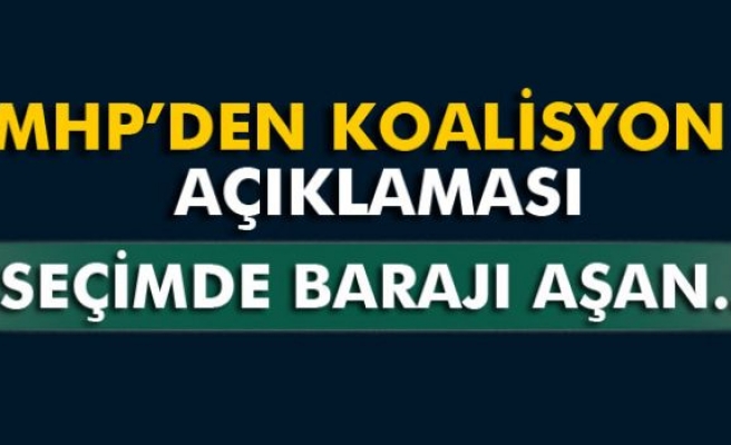 MHP'li Demirel'den koalisyon açıklaması