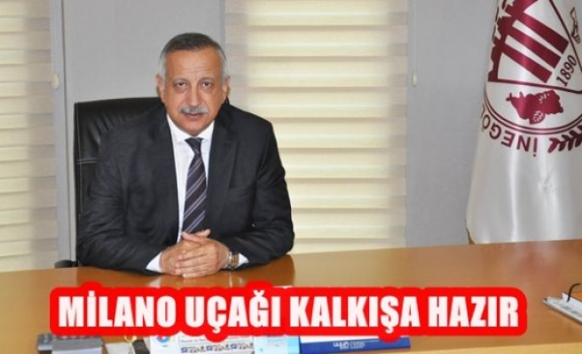 Milano Uçağı Kalkışa Hazır