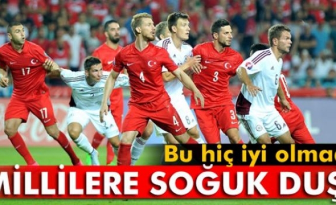 Millilere soğuk duş!