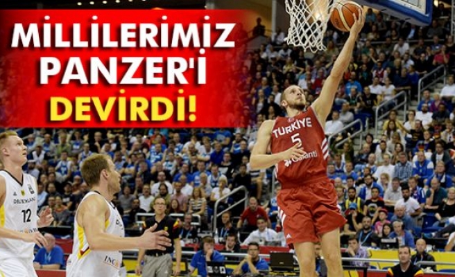 Millilerimiz Panzer'i devirdi!