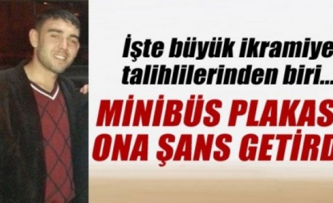 Minibüs plakasından milyonerliğe