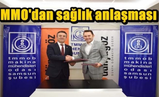 MMO'dan sağlık anlaşması