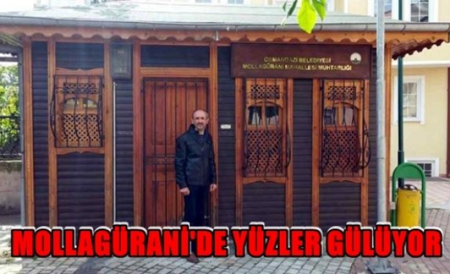 Mollagürani'de yüzler gülüyor