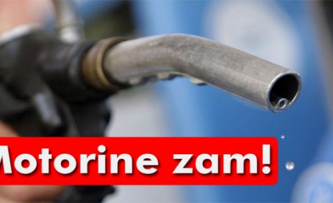 Motorine 6 kuruşluk zam