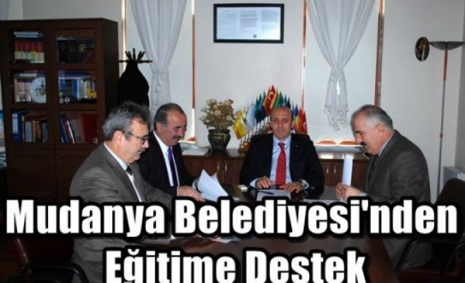 Mudanya Belediyesi'nden Eğitime Destek 