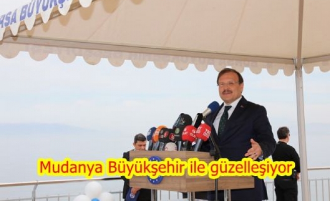 Mudanya Büyükşehir ile güzelleşiyor