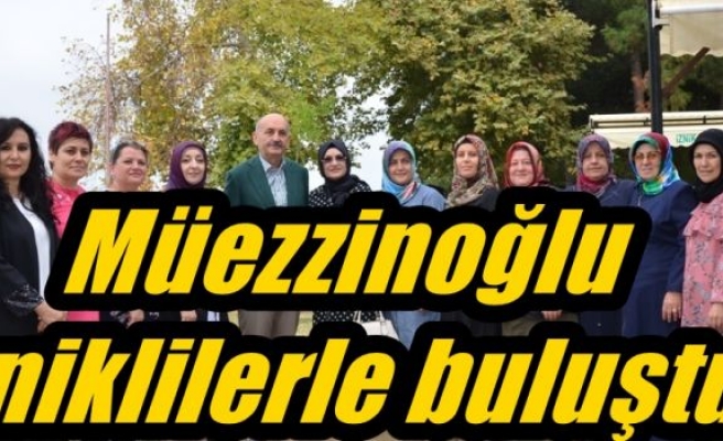 Müezzinoğlu İzniklilerle buluştu!