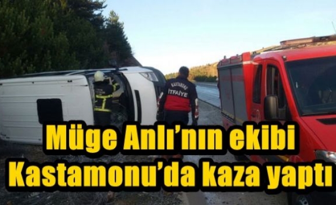 Müge Anlı’nın ekibi Kastamonu’da kaza yaptı