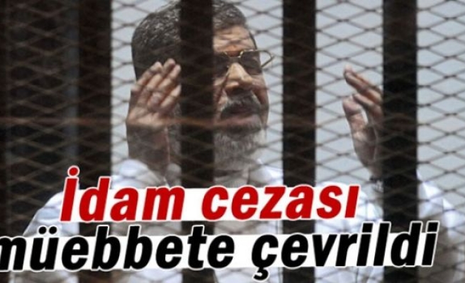 Mursi'nin idam cezası müebbete çevrildi