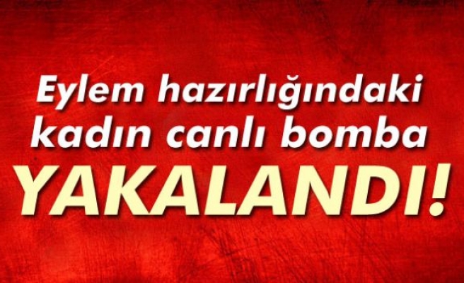 Muş'ta canlı bomba yakalandı