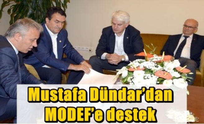 Mustafa Dündar’dan MODEF’e destek