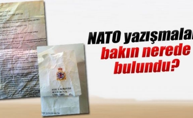 NATO tatbikat yazışmaları çöpte bulundu