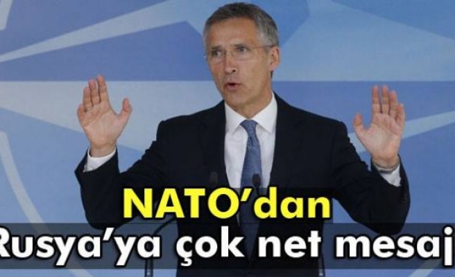 NATO’dan Rusya’ya çok net mesaj!