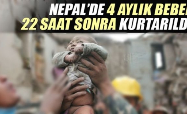 Nepal depreminin simgesi oldu