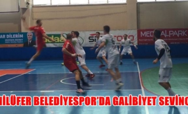 Nilüfer Belediyespor'da galibiyet sevinci