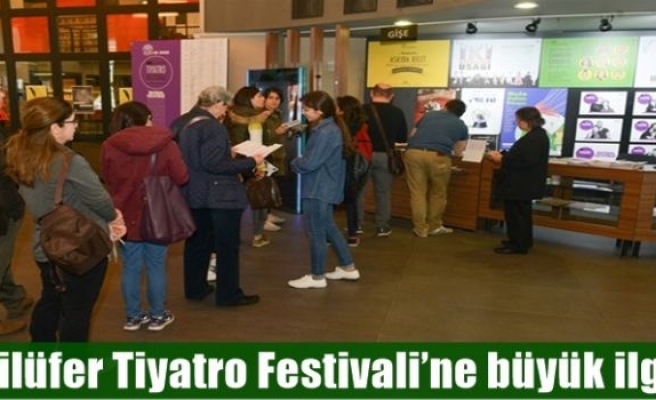 Nilüfer Tiyatro Festivali’ne büyük ilgi