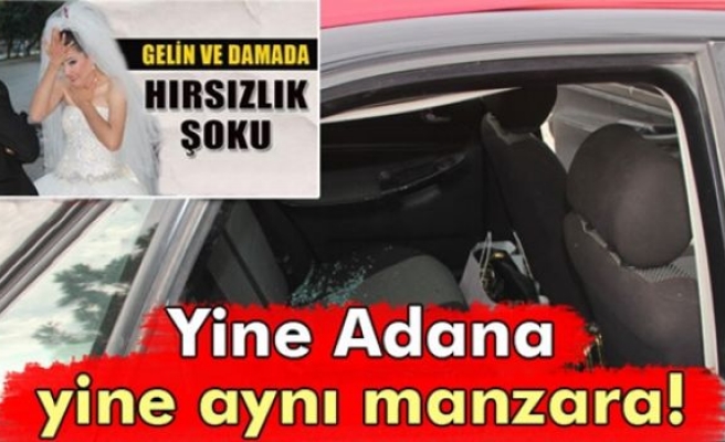 Nişanlı çifte hırsız şoku