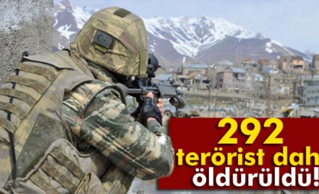 Nusaybin’de 292 terörist daha öldürüldü!