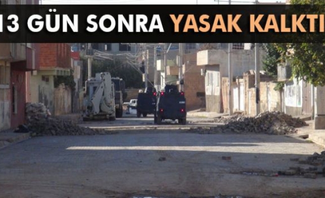 Nusaybin'de yasak kalktı!