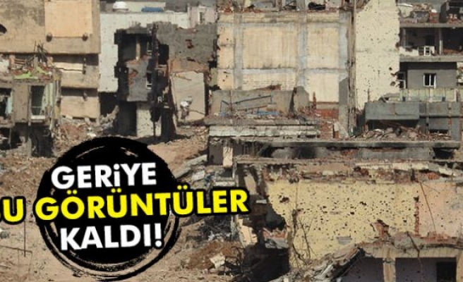 Nusaybin’den geriye bu görüntüler kaldı