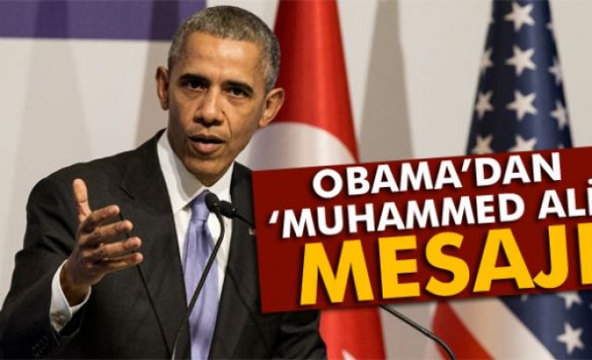 Obama’dan Muhammed Ali mesajı