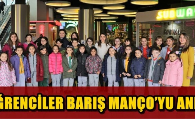 ÖĞRENCİLER BARIŞ MANÇO’YU ANDI