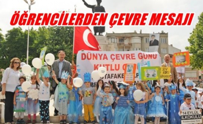 Öğrencilerde çevre mesejı