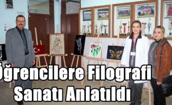 Öğrencilere Filografi Sanatı Anlatıldı