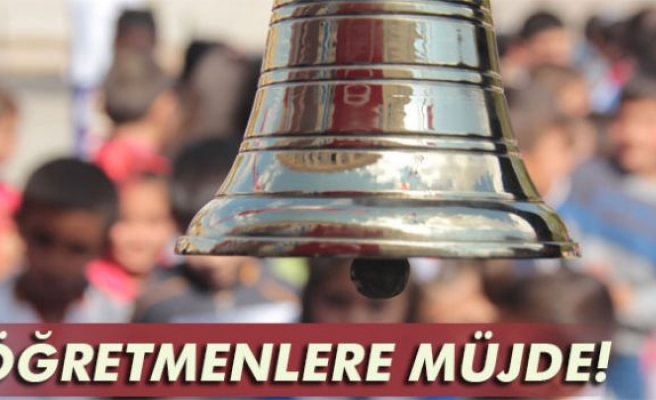 Öğretmenlere müjde!