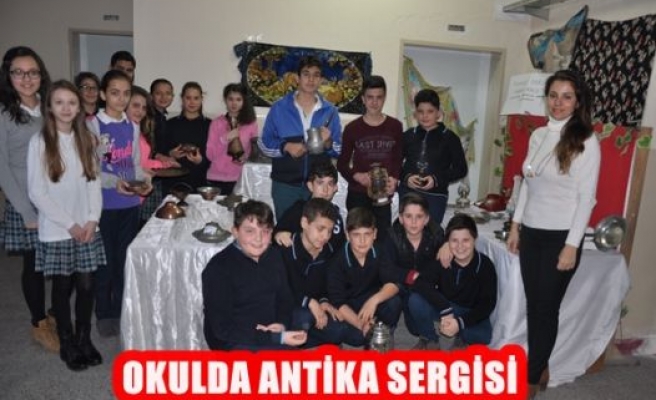 Okulda Antika Sergisi