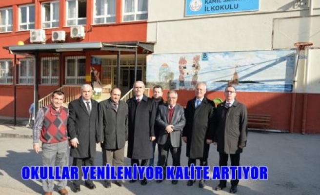 Okullar Yenileniyor Kalite Artıyor