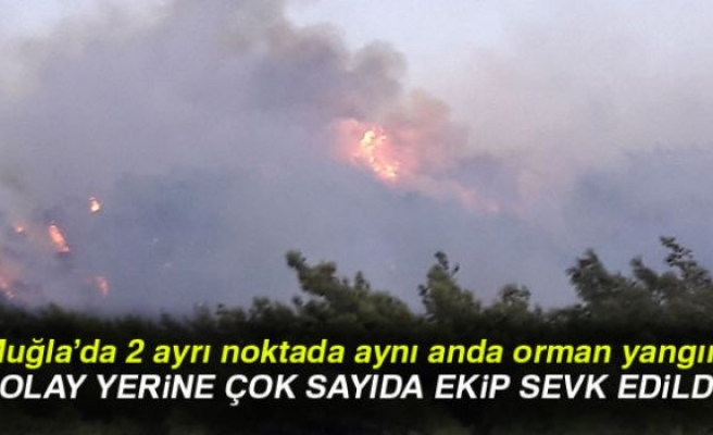 OLAY YERİNE 2 AYRI EKİP SEVKEDİLDİ!