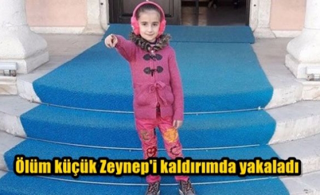 Ölüm küçük Zeynep'i kaldırımda yakaladı