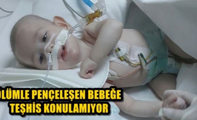 Ölümle pençeleşen bebeğe teşhis konulamıyor