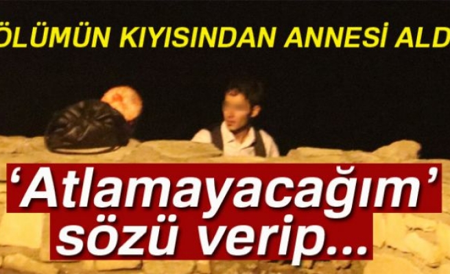 ÖLÜMÜN KIYISINDAN ANNESİ ALDI!