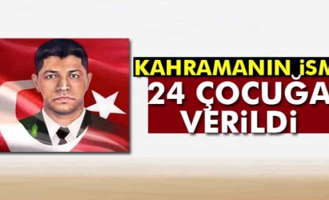 Ömer Halisdemir'in İsmi 24 çocuğa verildi