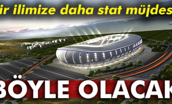 Ordu stadının ihalesi onaylandı