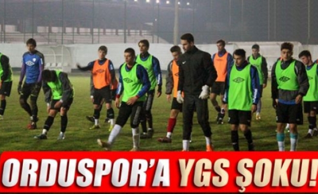 Orduspor’a YGS şoku!