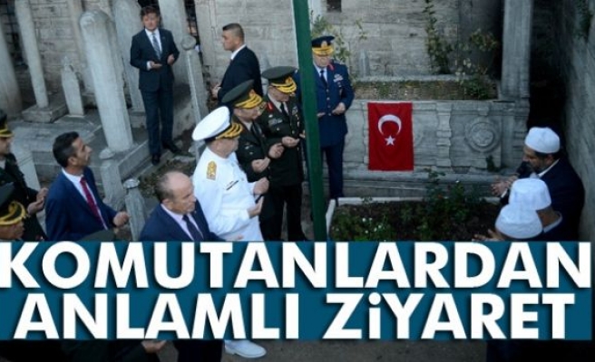 Orgeneral Akar’dan anlamlı ziyaret