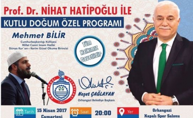 Orhangazi Belediyesi Kutlu Doğum Programı