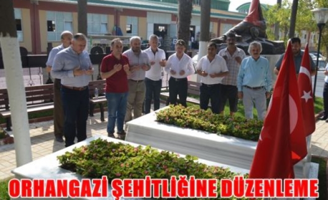 Orhangazi Şehitliğine düzenleme