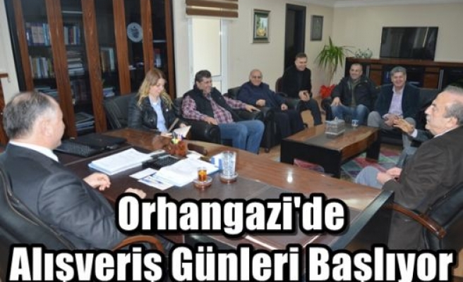 Orhangazi'de Alışveriş Günleri