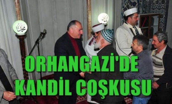 Orhangazi'de Kandil Coşkusu