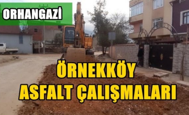  Örnekköy Asfalt Çalışmaları