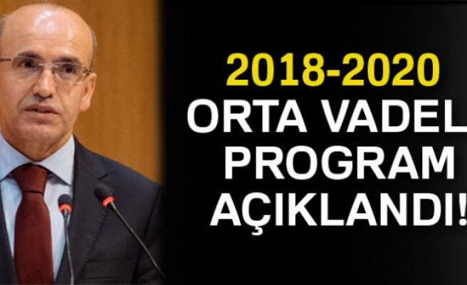 Orta Vadeli Program açıklandı