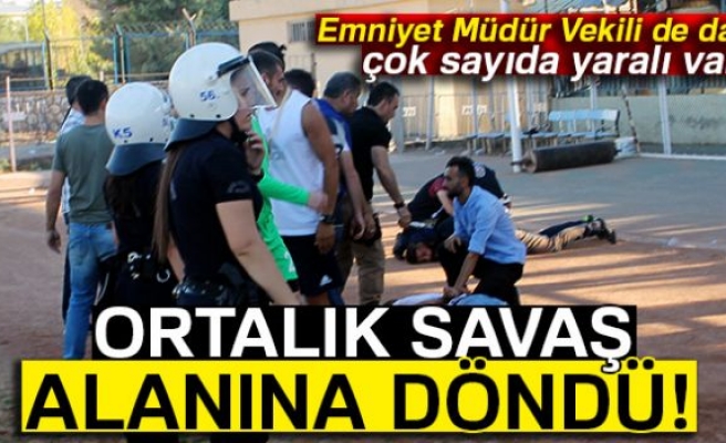 ORTALIK SAVAŞ ALANINA DÖNDÜ!