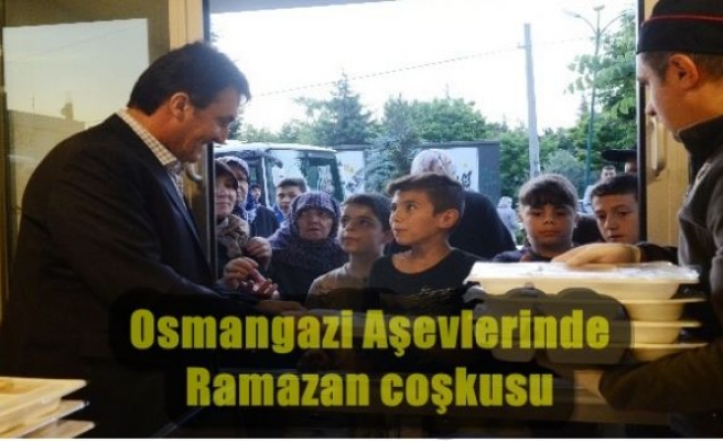 Osmangazi Aşevlerinde ramazan coşkusu