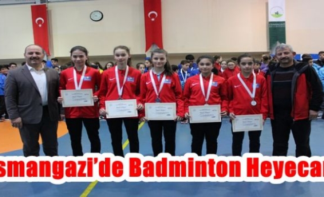 Osmangazi’de Badminton Heyecanı