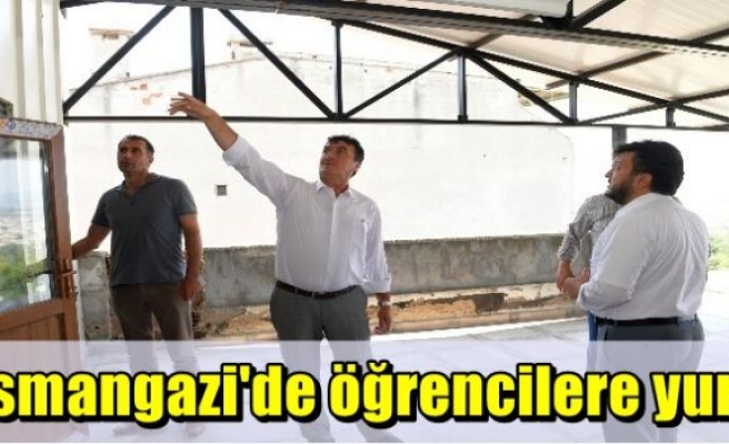  Osmangazi'de öğrencilere yurt