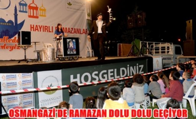 Osmangazi'de ramazan dolu dolu geciyor